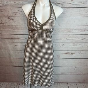 Tommy Bahama Brown Halter Swim Spa Dress Sz Small